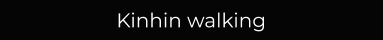 Kinhin walking